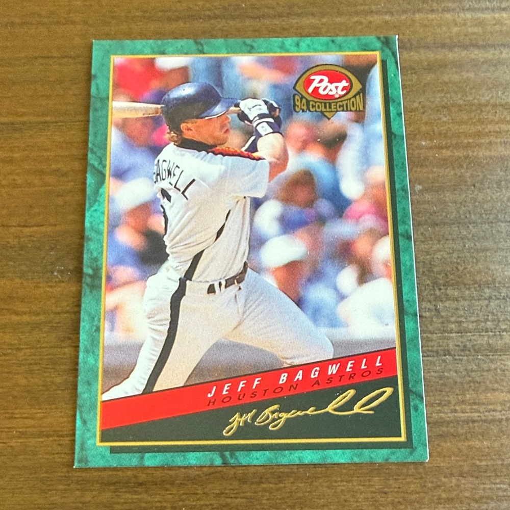 1994 JEFF BAGWELL MLBPA/ Post trading card 
#29 of 30